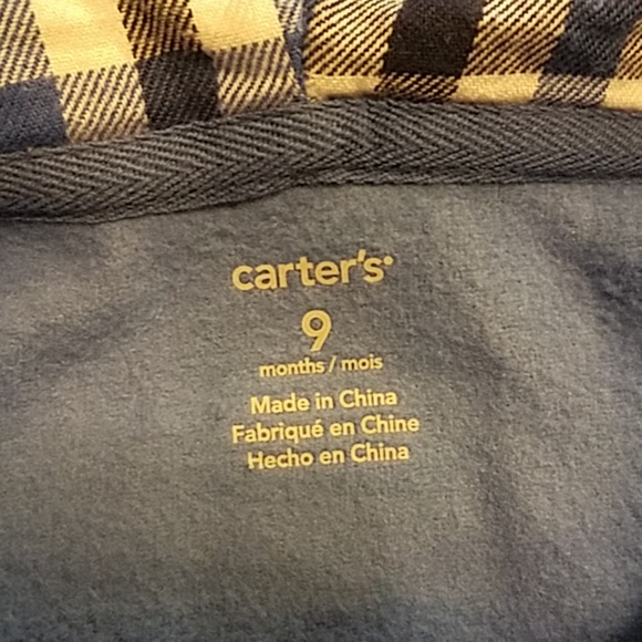 Carter's 9-month fleece monkey jumper - Picture 3 of 3